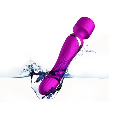 Wibrator 2w1 Stymulator Punktu G Łechtaczki USB Purple