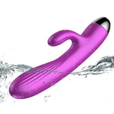 Wibrator Króliczek Podgrzewany Posuwisty Rotacyjny USB 7+7 Funkcji