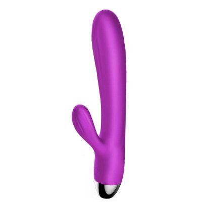Wibrator Króliczek Podgrzewany Posuwisty Rotacyjny USB 7+7 Funkcji