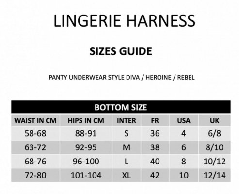 Wygodne Majtki uprząż Strap-on-me - XL
