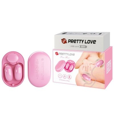 PRETTY LOVE - Fun Box Pink, 12 vibration functions