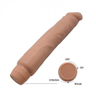 SZTUCZNY PENIS WIBRATOR DO ŁECHTACZKI MASAŻER ORGAZMOWY ŻYLASTY