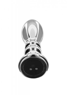ToyJoy Buttocks Vibrating Metal Buttplug L