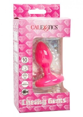 CalExotics Cheeky Gems Medium Rechargeable Vibrating Probe