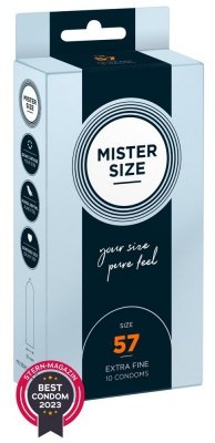 Prezerwatywy 57mm 10 szt. Mister Size