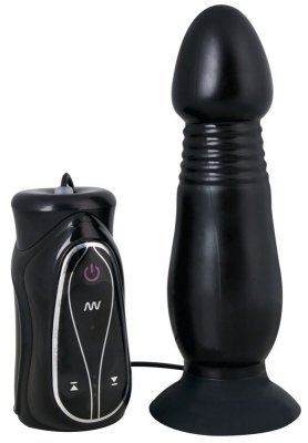 Korek analny z wibracjami Anal Pusher 16 cm