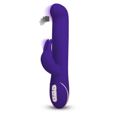 Wibrator Rabbit Gesture fioletowy 22cm Vibe Coutur