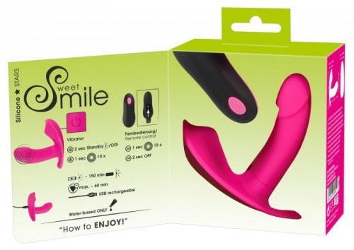 Wibrator Sweet Smile zdalnie sterowany