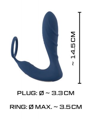 Vibrating Prostate Plug with C