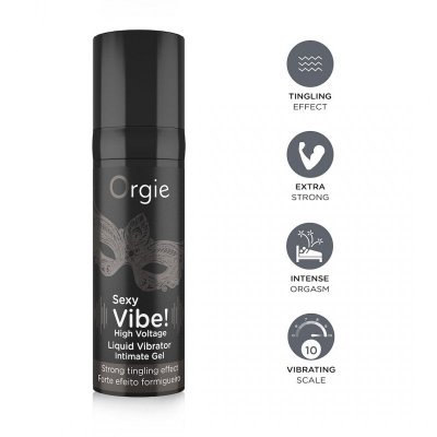 Stymulujący żel intymny Sexy Vibe! 15ml Orgie