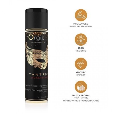 Olejek do masażu Tantric Divine Nectar 200ml Orgie