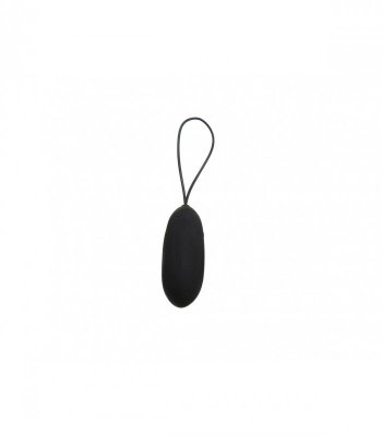 BLACK RECHARGEABLE VIBRATING EGG G3