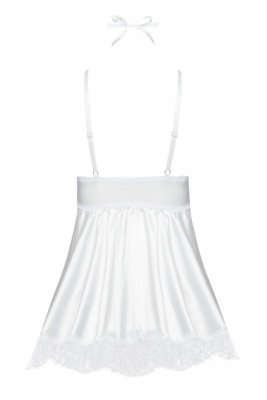 Eve chemise with mask white