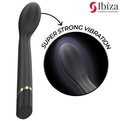 IBIZA - VIBRADOR PUNTO·G 10 VIBRACIONES RECARGABLE IBIZA - G-SPOT VIBRATOR 10 VIBRATIONS RECHARGEABLE