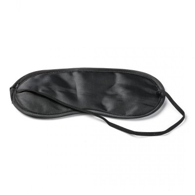 Maska Na Oczy Satynowa Czarna