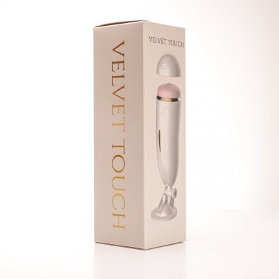 Masturbator Z Wibracją Wagina  Cyberskóra Ładowany Usb Biały