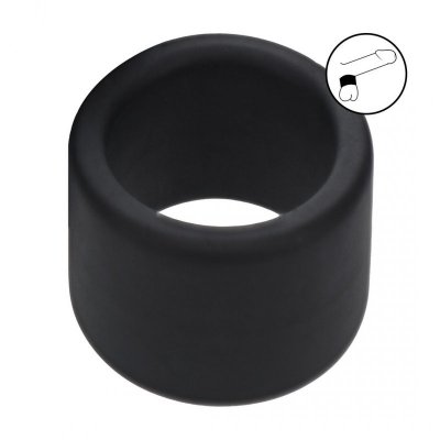 Liquid Silicone Ball Strap - L - 34mm - Black