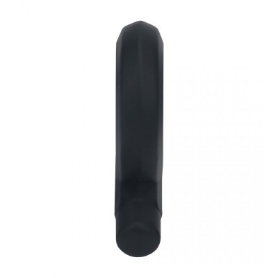 Pencil Liquid Silicone Cockring - Black
