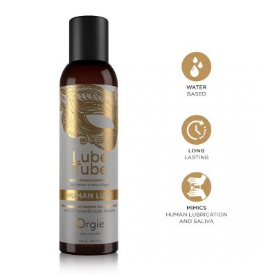 Orgie Lube Tube Human Lube Water - Based Intimate Gel