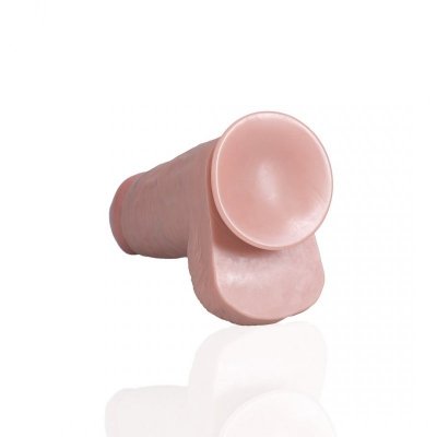 Extra Thick Straight with Balls 8 / 20,3 cm - Flesh