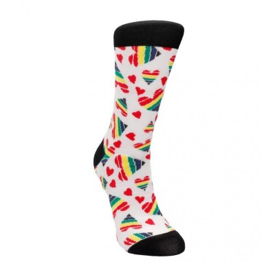 Happy Hearts Socks - US Size 2-7,5 / EU Size 36-41