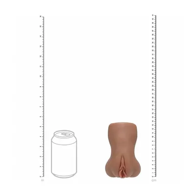 Raw - Velvet Vice - TPE Large Masturbator - 335g - Brown