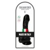 Realistyczne dildo żylasty penis z jądrami 16 cm