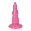 Dildo korek analny choinka na przyssawce różowy 12,7 cm