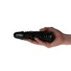 Czarne dildo na przyssawce 13 cm