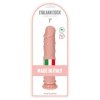 Żylaste dildo jak prawdziwy penis 18 cm