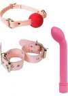 Zestaw BDSM Belladonna - Wiążę, Pieszczę 3-elementy