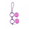Kulki Palline vaginali bi-balls double purple