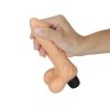 Wibrator dildo cyberskóra Xtreme Feel Cyberskin Vibrator 20cm