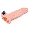 Add 2 pleasure x tender vibrating penis sleeve flesh
