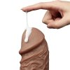 Grube żylaste dildo wibrujące z przyssawką 26,7 cm