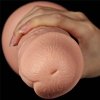 Realistyczne żylaste dildo wibrujące 28 cm