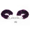 Kajdanki z futerkiem Fetish Pleasure Fluffy Handcuffs Purple