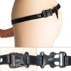 Wibrujący strapon Unisex Hollow z dildo 16cm