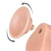 Dildo ruchoma skóra Sliding Skin Dual Layer Dong Flesh 17cm