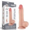 Dildo ruchoma skóra Sliding Skin Dual Layer Dong Flesh 20cm