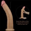 Wibrator rotacyjny dildo na przyssawce 25,5 cm