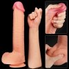 Ekskluzywny penis dildo Lovetoy podwójny silikon 30,5 cm