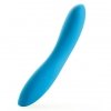 Dildo realistyczne profilowane niebieskie 20 cm