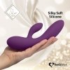 Wibrujący masażer z króliczkiem FeelzToys Lea Rabbit fioletowy