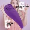 Wibrujący masażer łechtaczkowy FeelzToys FemmeGasm fiolet