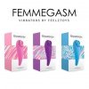 Wibrujący masażer łechtaczkowy FeelzToys FemmeGasm błękit
