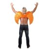 Angel wings orange - mega size 80x56cm