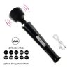 Stymulator sex masażer wand z ruchomą główką fiolet