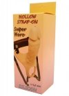 Proteza hollow strap-on super hero