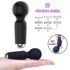 Mini masażer erotyczny różdżka wand stymulator łechtaczki niebieski